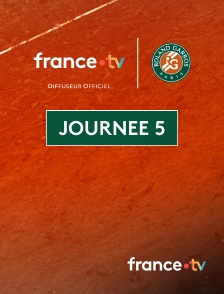 france.tv - Tennis - Roland-Garros 2025 : Journée 5