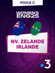 France 3 - Rugby - Coupe du monde féminine 2025 : Nouvelle-Zélande / Irlande