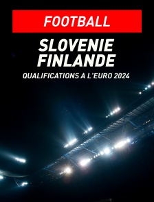Football - Qualifications à l'Euro 2024 : Slovénie / Finlande