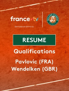 Roland-Garros - Qualifications - 1er tour (H) : le résumé de Luka Pavlovic vs Harry Wendelken