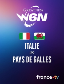 France.tv - Rugby - Tournoi des Six Nations féminin : Italie / Pays de Galles en replay