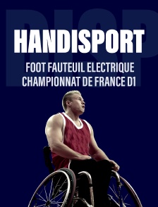 Foot fauteuil électrique : Championnat de France Division 1