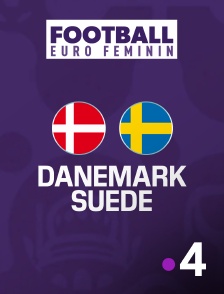 France 4 - Football - Euro féminin 2025 : Danemark / Suède