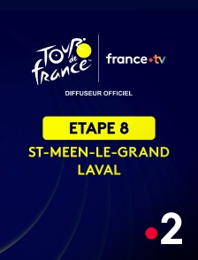 France 2 - Cyclisme - Tour de France 2025 : étape 8 (Saint-Méen-le-Grand / Laval Espace Mayenne)