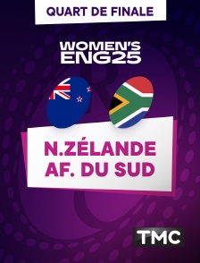 TMC - Rugby - Quart de finale de Coupe du monde féminine 2025 : Nouvelle-Zélande / Afrique du Sud