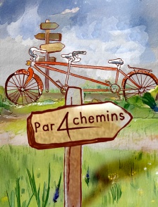 Par 4 chemins