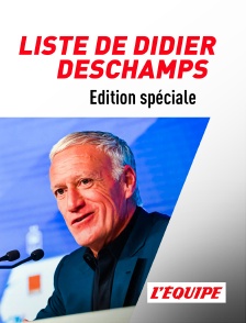 L'Equipe - Edition spéciale : Liste de Didier Deschamps