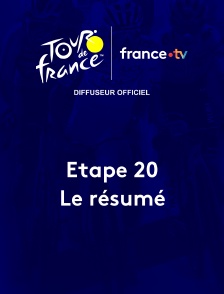 Tour de France - Le résumé de l'étape 20