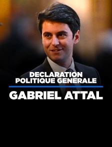 Déclaration de politique générale de Gabriel Attal
