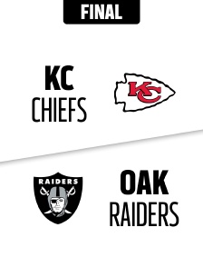 Chiefs - Raiders