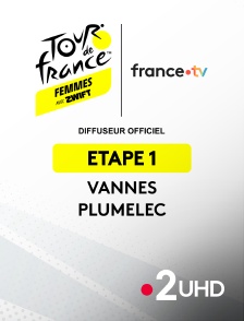France 2 UHD - Cyclisme - Tour de France Femmes 2025 : étape 1 (Vannes / Plumelec)