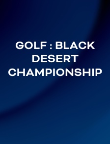 Golf : Black Desert Championship