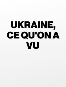 Ukraine, ce qu'on a vu