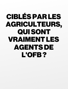 Ciblés par les agriculteurs, qui sont vraiment les agents de l'OFB ?