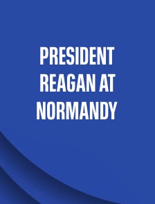 President Reagan at Normandy