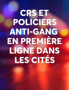 CRS et policiers anti-gang  en première ligne dans les cités