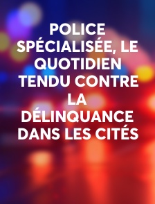 Police spécialisée, le quotidien tendu contre la délinquance dans les cités
