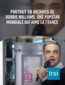 INA - Portrait en archives de Robbie Williams, une popstar mondiale qui aime la France