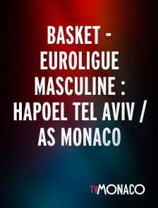 TV Monaco - Basket - Euroligue masculine : Hapoel Tel Aviv / As Monaco
