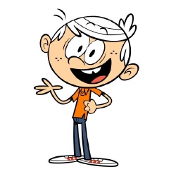 Lincoln Loud - Personnage d'animation