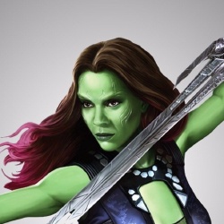 Gamora - Personnage d'animation