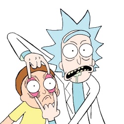 Rick et Morty - Personnage d'animation