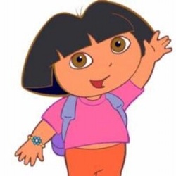 Dora l'exploratrice - Personnage d'animation