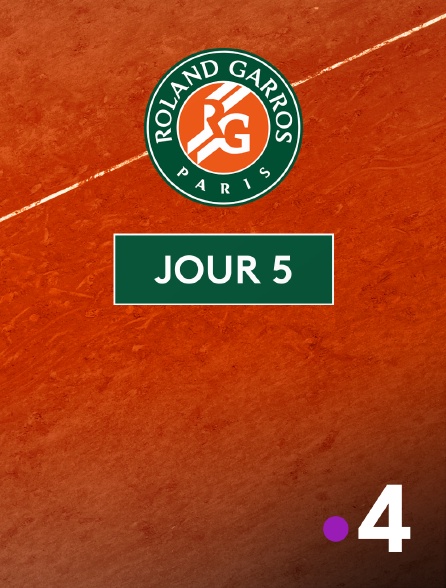 France 4 - Tennis - Roland-Garros 2025 : Journée 5