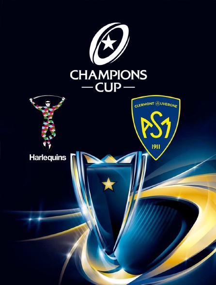 Rugby - Champions Cup : Harlequins (Gbr) / Clermont-Auvergne (Fra)