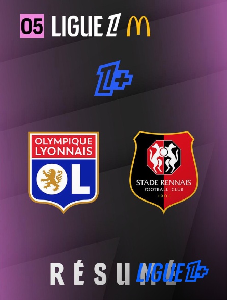 Ligue 1+ - Ligue 1 - Résumé - Journée 5 : Olympique Lyonnais - Stade Rennais FC