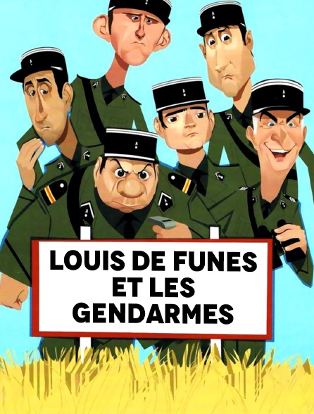 Louis de Funès et les gendarmes