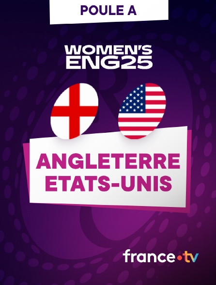 france.tv - Rugby - Coupe du monde féminine 2025 : Angleterre / Etats-Unis