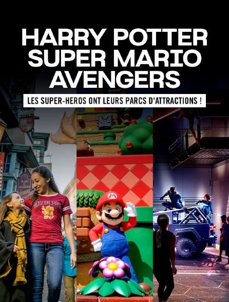 Harry Potter, Super Mario, Avengers : les super-héros ont leurs parcs d'attractions !