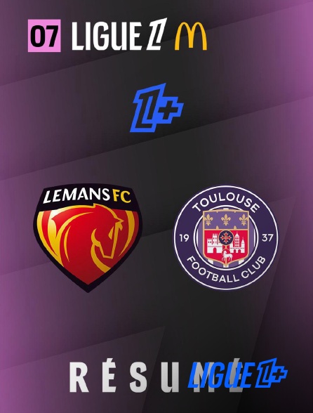 Ligue 1+ - J07 Résumé Le Mans FC - Toulouse FC