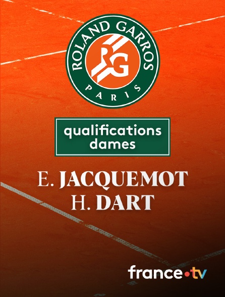 France.tv - Tennis - 2e tour des qualifications Roland-Garros : le résumé de E. Jacquemot / H. Dart