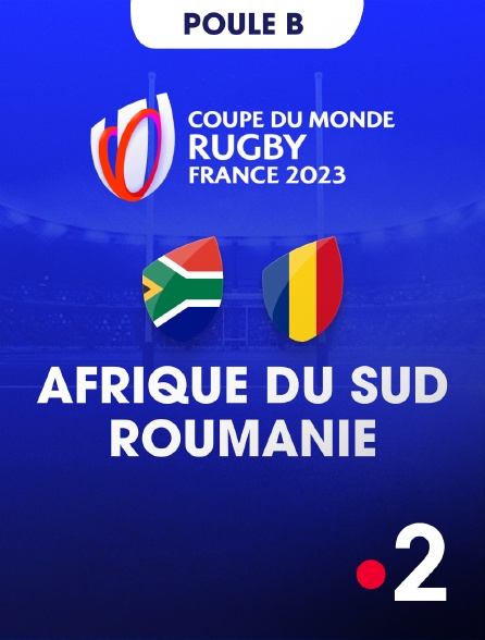 France 2 - Rugby - Coupe du monde 2023 : Afrique du Sud / Roumanie