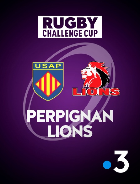 France 3 - Rugby - Challenge Cup : Perpignan / Lions