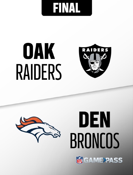 NFL 14 - Raiders - Broncos