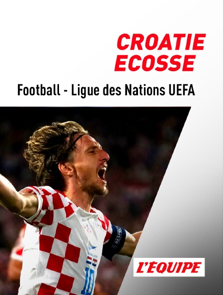 L'Equipe - Football - Ligue des Nations UEFA : Croatie / Ecosse