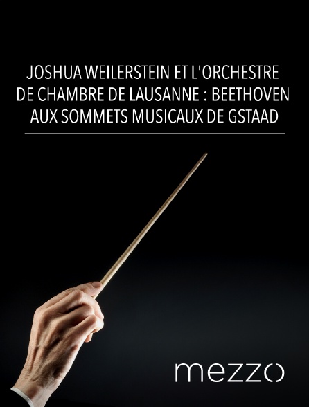 Mezzo - Joshua Weilerstein et l'Orchestre de Chambre de Lausanne