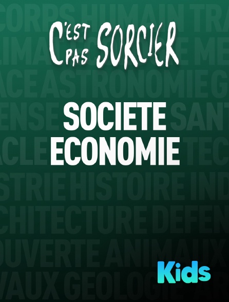 Molotov Channels Kids - C'est pas sorcier : Société et Economie