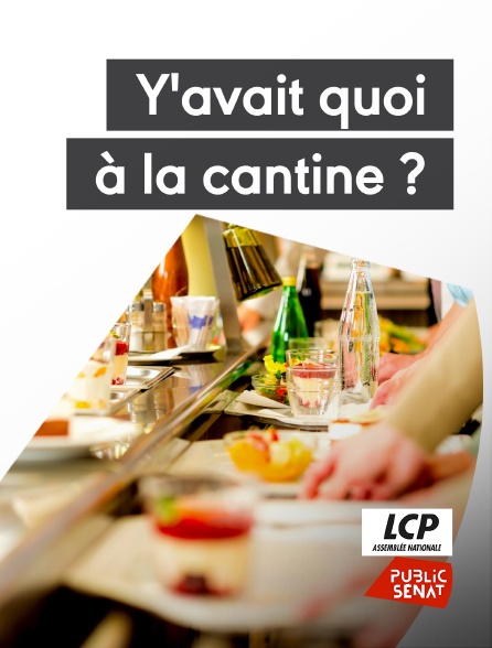 LCP Public Sénat - Y'avait quoi à la cantine ?