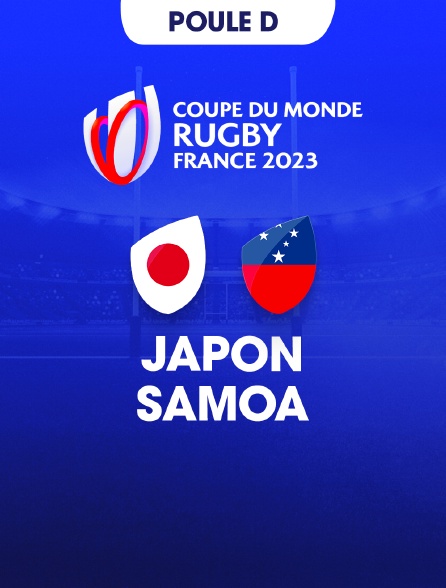 Rugby - Coupe du monde 2023 : Japon / Samoa