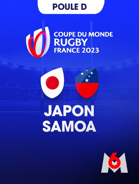 M6 - Rugby - Coupe du monde 2023 : Japon / Samoa