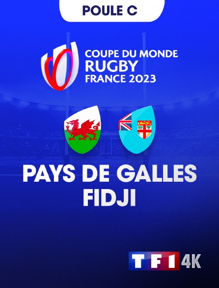 TF1 4K - Coupe du monde - Pays de Galles / Fidji - 2023