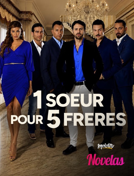 Molotov Channels Novelas - 1 soeur pour 5 frères