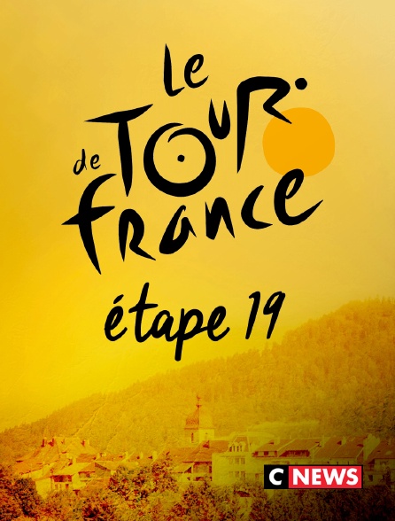CNEWS - Cyclisme : Tour de France 2020 - Etape 19 : Bourg-en-Bresse - Champagnole (166,5 km)
