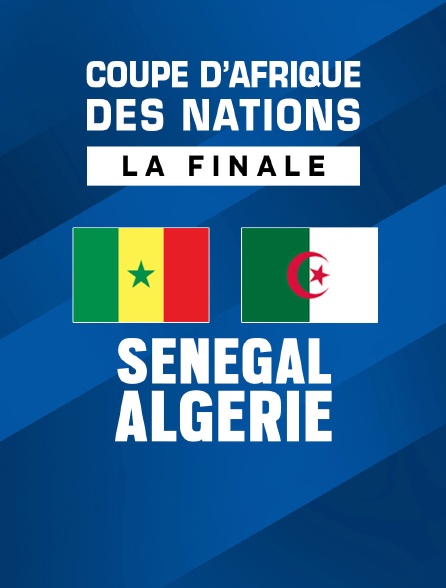 Coupe d'Afrique des Nations - La finale : Sénégal / Algérie
