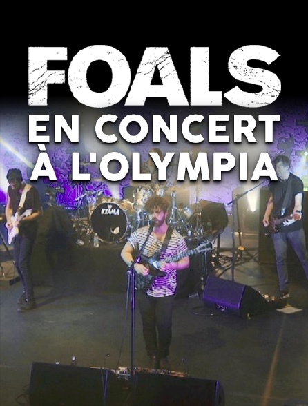 Foals en concert à l'Olympia