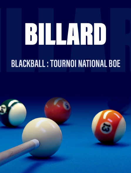 Billard Blackball : Tournoi national Boé